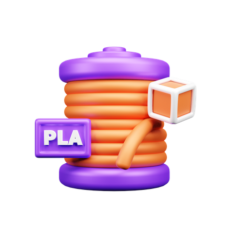 Pla  3D Icon