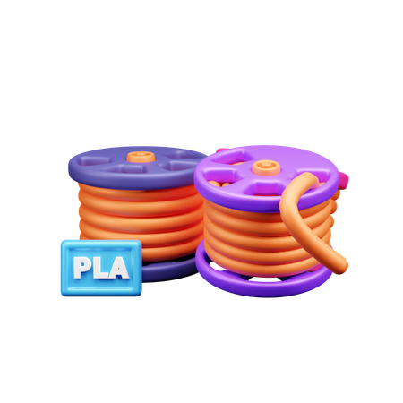 PLA  3D Icon