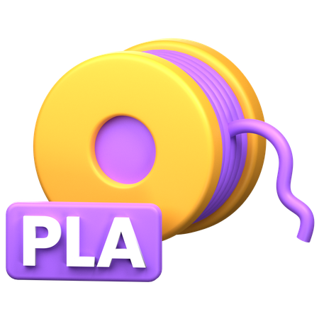 Pla Filament  3D Icon