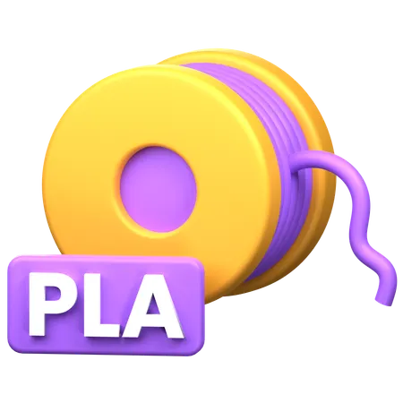 Pla Filament  3D Icon