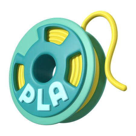 Pla Filament Spool  3D Icon