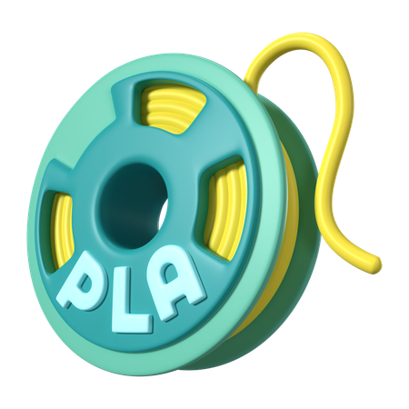 Pla Filament Spool  3D Icon