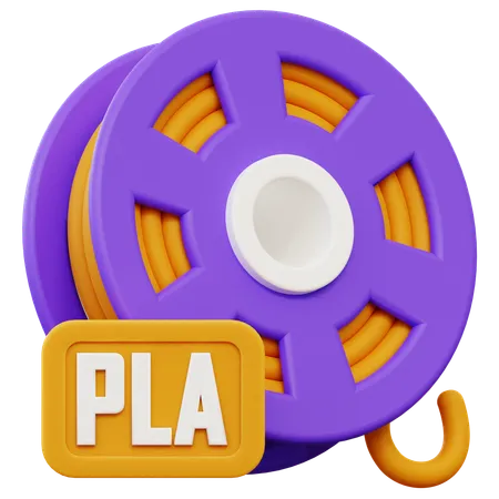 PLA Fillament  3D Icon