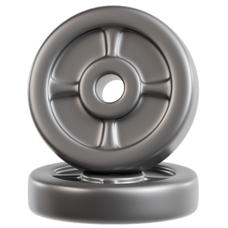 Placa de peso  3D Icon