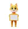 Placa de retenção para gatos