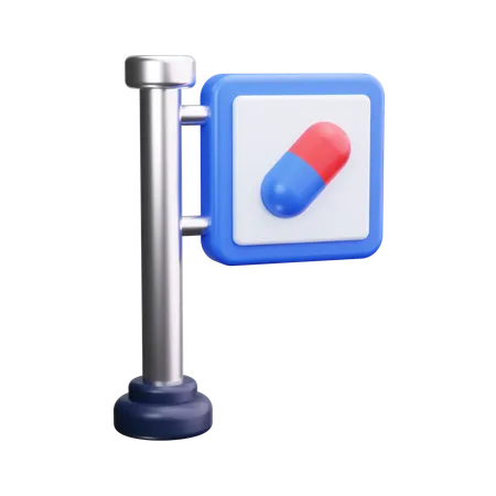Conselho de farmácia  3D Icon