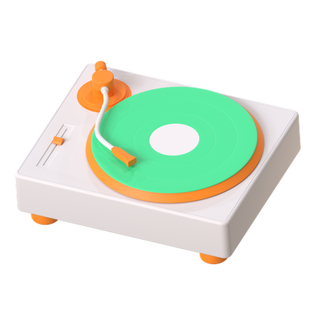 Placa giratoria  3D Icon