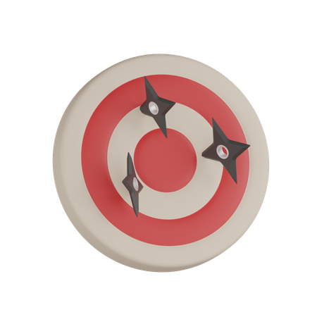 Placa de shuriken  3D Icon