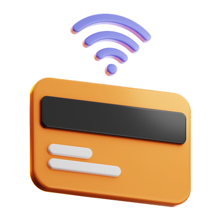 Placa wi-fi  3D Icon