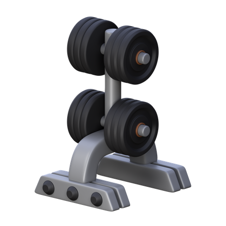 Placas de gimnasio  3D Icon