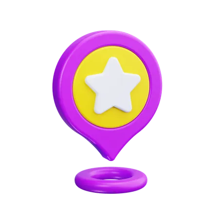 Place location  3D Icon