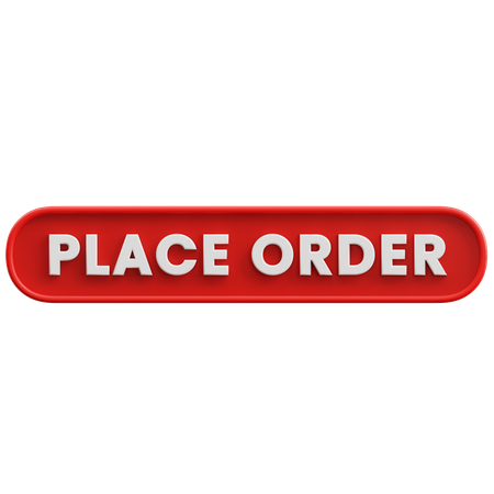 PLACE ORDER  3D Icon