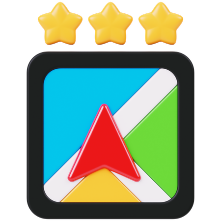 Place Rating  3D Icon