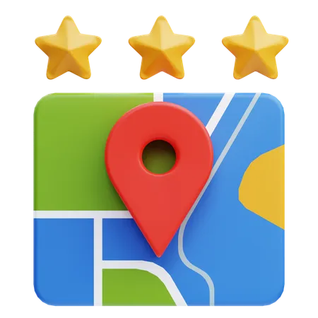 Place Rating  3D Icon