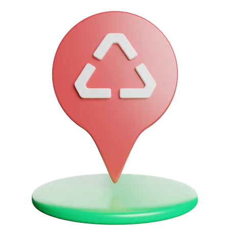 Placeholder Location Pin 3D Icon
