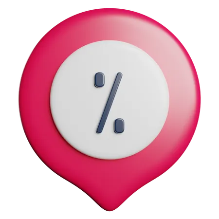Placeholder Pin Location 3D Icon