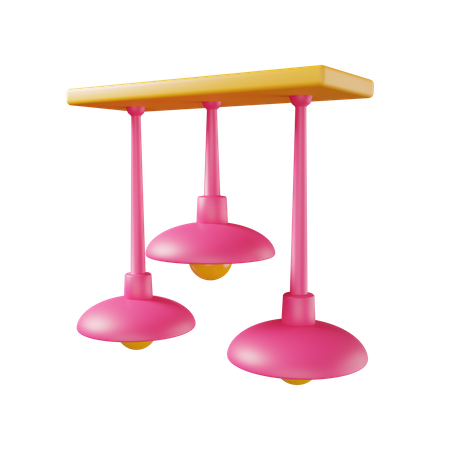 Plafonnier  3D Icon