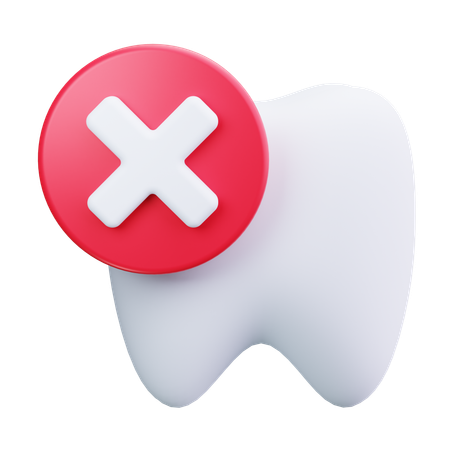 Plaga dental  3D Icon