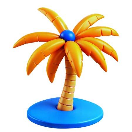 Palmier de plage  3D Icon