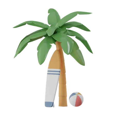 Sport de plage  3D Icon