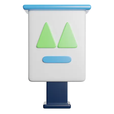 Plakatwand  3D Icon