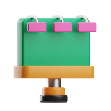 Plakatwand  3D Icon