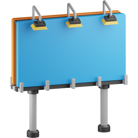 Plakatwand  3D Icon