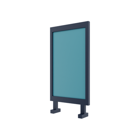 Plakatwand  3D Icon