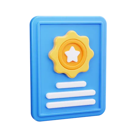 Plakette  3D Icon