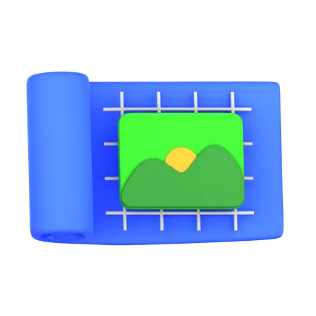 Plan  3D Icon