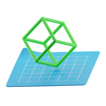 Plan  3D Icon