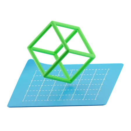 Plan  3D Icon