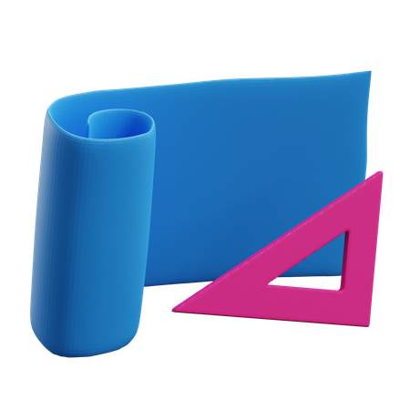 Plan  3D Icon