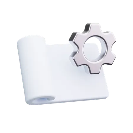 Planen  3D Icon