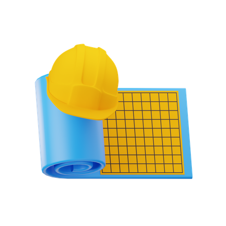 Plan  3D Icon