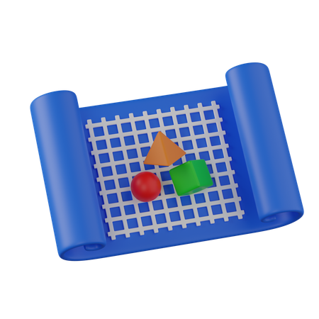 Plan  3D Icon