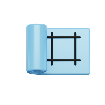 Plan  3D Icon