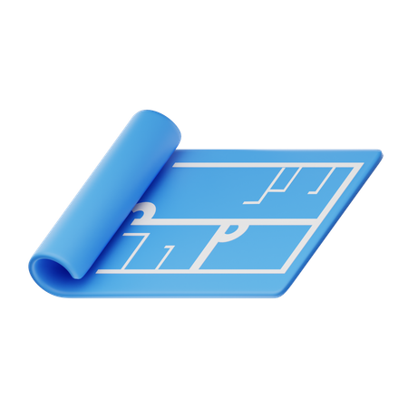 Plan  3D Icon
