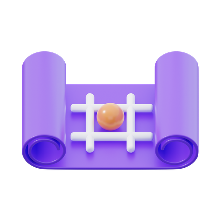 Plan  3D Icon