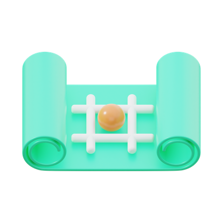 Plan  3D Icon