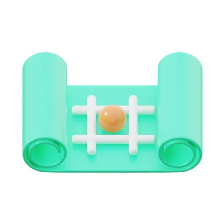 Plan  3D Icon