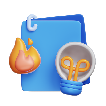 Plan d'affaires créatif  3D Icon