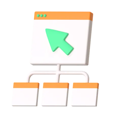 Plan du site  3D Icon