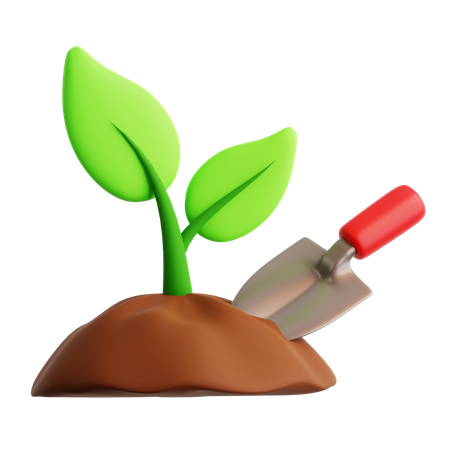 Plan Farming  3D Icon