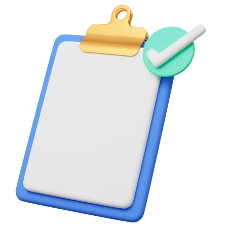 3 D Paper Sheets With Check Marks On Transparent Confirmed Or Approved Document Icon Blank Clipboard With Checklist Symbol Assignment Done Business Cartoon Icon 3 D Rendering 3D Icon