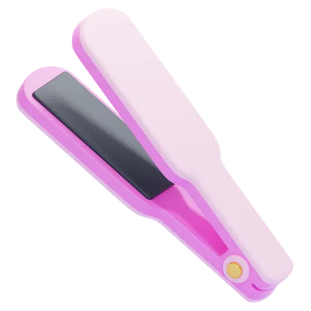 Plancha de pelo  3D Icon