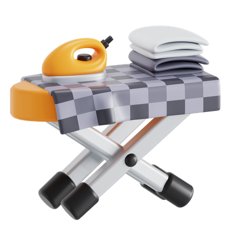 Planchando la ropa  3D Icon