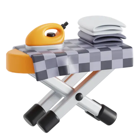 Planchando la ropa  3D Icon