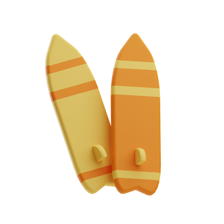 Planche de surf  3D Icon