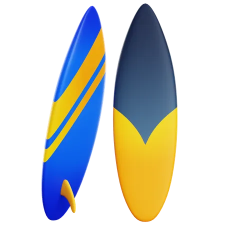 Planche de surf  3D Icon